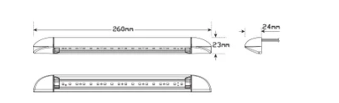 23 Series Caravan Awning Lamp