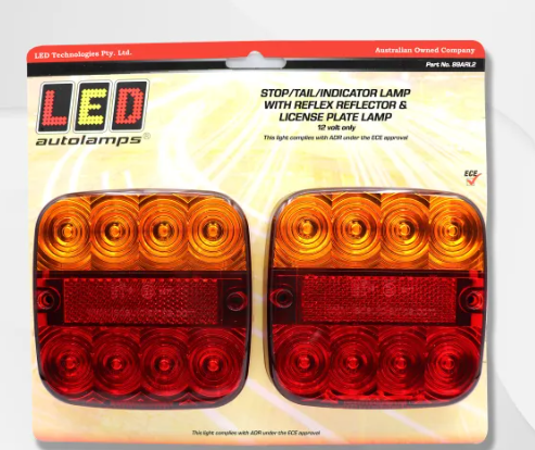 99ARL2 LED Stop / Tail / Indicator / Lamp With Reflex Reflector & License Plate Lamp