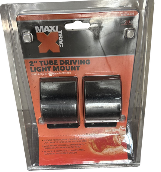MaxiTrac Universal 2 Inch Diameter Tube Driving Light Mount - MTTM-020
