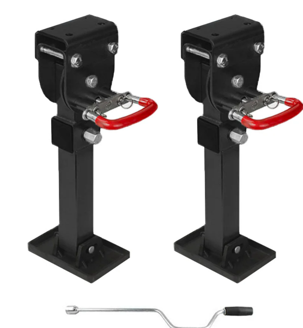 Platinum Series Drop Down Black Powder Coated pair