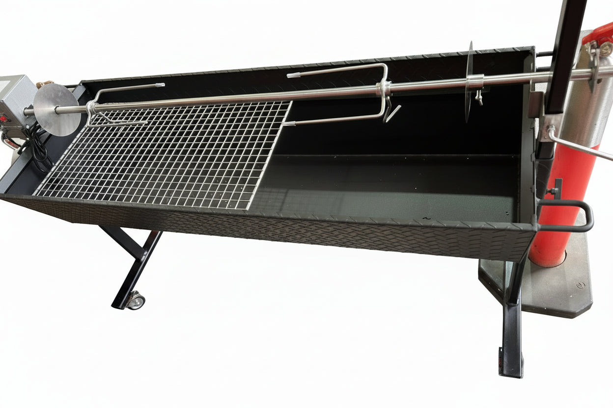 Heavy-Duty Charcoal Spit Rotisserie BBQ - Pick up in store